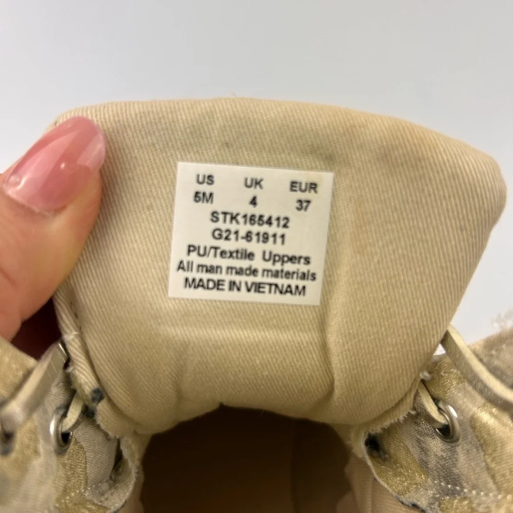 Sperry Women's Tan Duck Boots Size 5